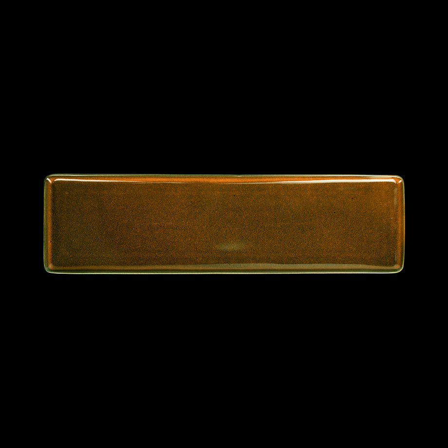 Cocorita XSY2283 38х10х1, 6 см (фарфор) прямоугольное оранжевое