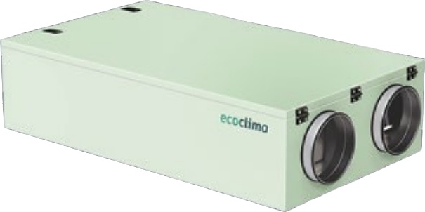 Pro Vent ECT PF-R 500-E1.0-L-4-Z подвесная с роторным рекуператором