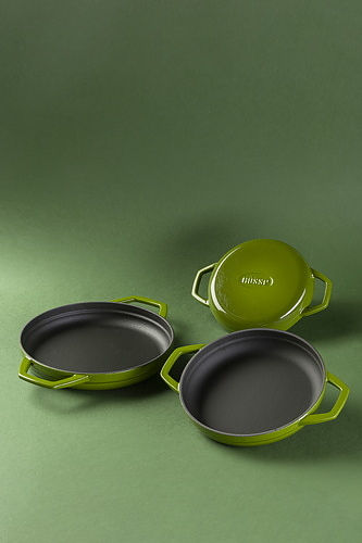 HS Y KTV 22 SH GREEN Ø 22 см с 2 ручками зеленая