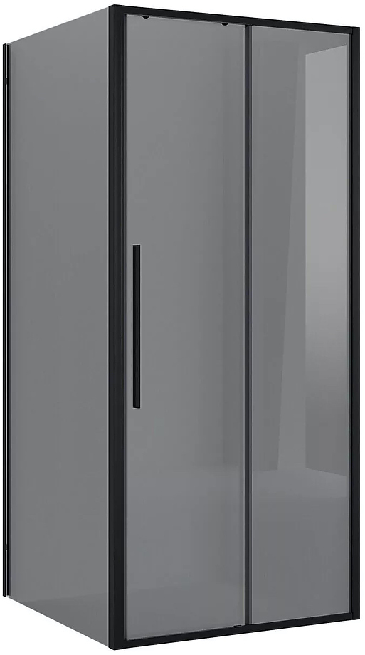 Nova NG-85-11TB-TB80-34 110х80х195 см, профиль черный матовый