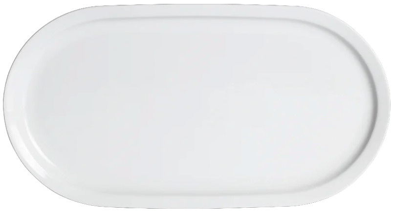 Er-go! Fish Plate D101-11B 37 см, белый (White)