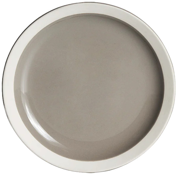 Er-go! Side Plate D068-90B 18 см, темно-серый (Taupe)