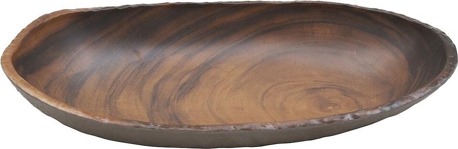 S41709-TAI African Wood 2000 мл 43х24х7, 5 см (меламин) овальный