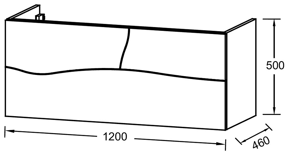 SHERWOOD EB1834RU-P6 120 см, натуральный дуб