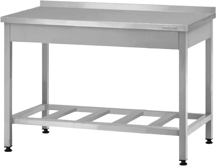 Profi Inox СПРп 1500х600х860 мм, полка-решетка, с бортом