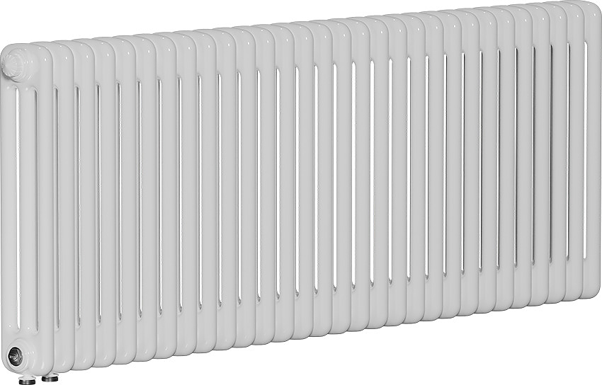 TUBOG TUB 3057-28-DV1 белый (28 секций, нижнее одностороннее подключение)