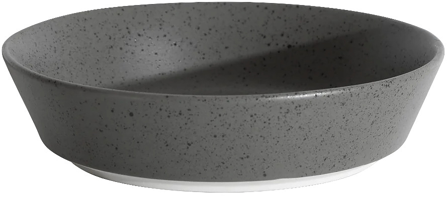 Er-go! Stone Soup Plate DD112-16B 22 см, гранит (Granite)