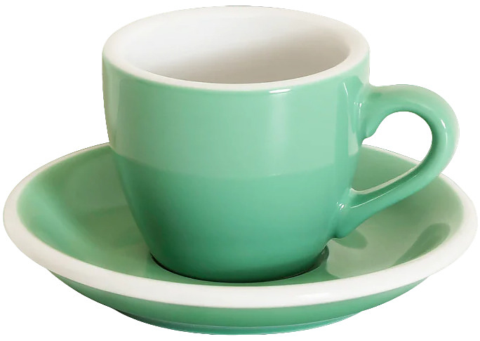 Egg Espresso Cup C088-51BMT/C088-52BMT 80 мл, мятный (mint)