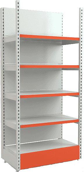 L = 1250, H = 2250, G = 500 с полками 4х500 мм