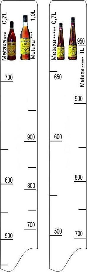 Metaxa 3/5 звезд (0, 7/1 л)