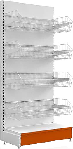 L = 1250, H = 2250, G = 500, 4 сетчатые корзины