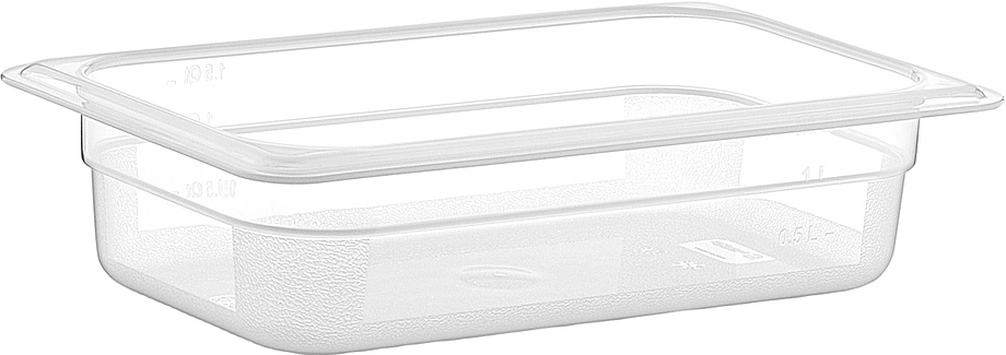 GNPP-1465 GN 1/4-65 (265х162х65) 1, 5 л полипропилен прозрачная