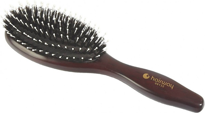 Щетка массажная Hairway Lady 08132, 9 рядов, овальная