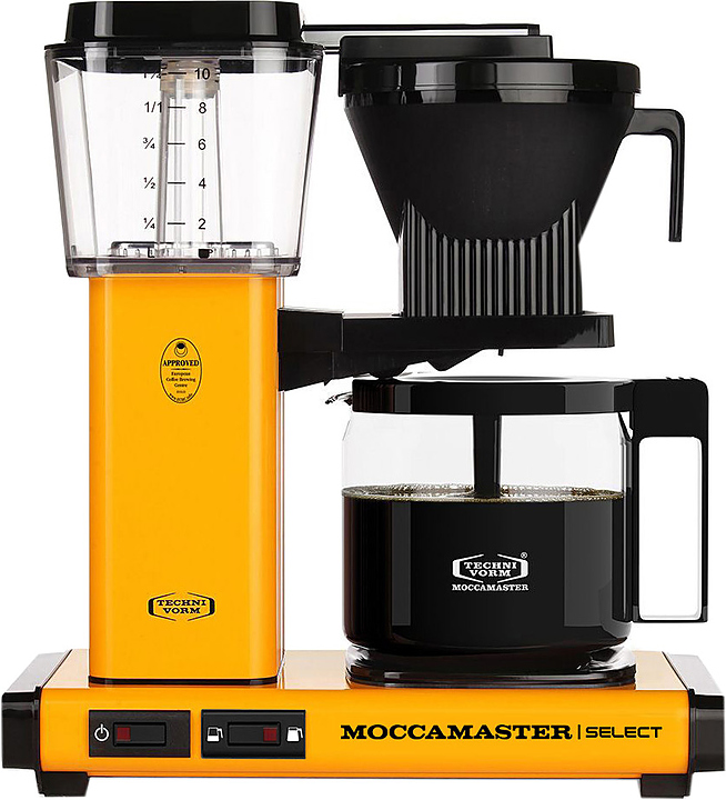 Кофеварка Moccamaster KBG741 Select перечно-желтая