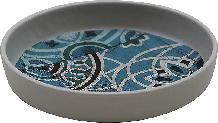 Соусник P.L. Proff Cuisine JW35105-TAI Damask Blue 175 мл 12,3х2,6 см (меламин)