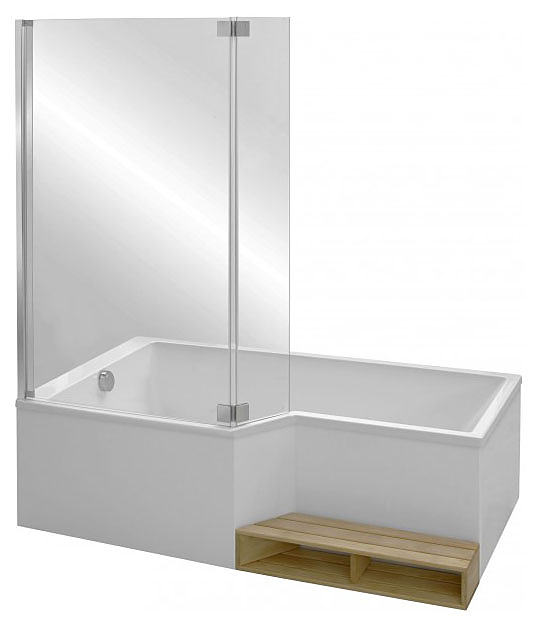 Экран Jacob Delafon BAIN-DOUCHE NEO E4930-GA 142x111,5 см