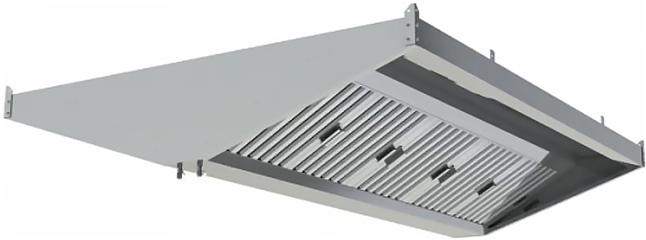 Зонт вытяжной Restoinox ЗВЦУ-10/14