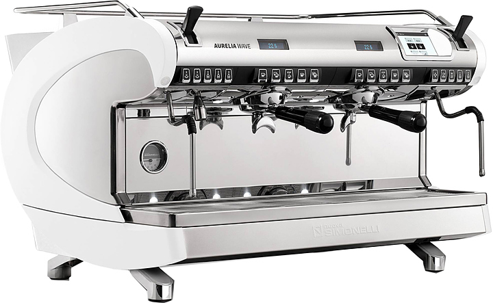 Кофемашина Nuova Simonelli Aurelia WAVE T3 2 Gr Easy Cream 380 В white