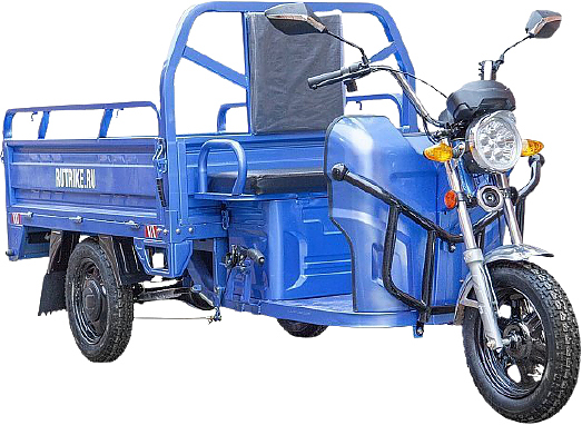 Электроцикл грузовой Rutrike Круиз 60V/1000W синий