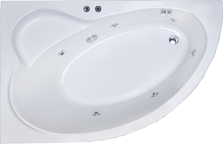 Ванна гидромассажная Royal Bath ALPINE STANDART RB819103ST-L 140x95x58 см, акрил