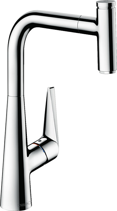 Смеситель для кухни с вытяжным изливом Hansgrohe Talis Select S 72821000