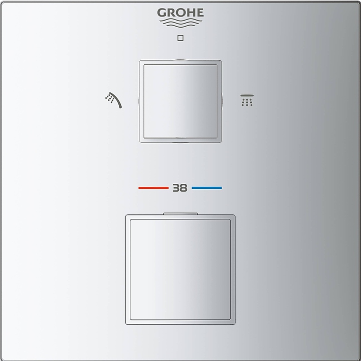 Смеситель для душа встраиваемый термостат Grohe Grohtherm Cube 24154000