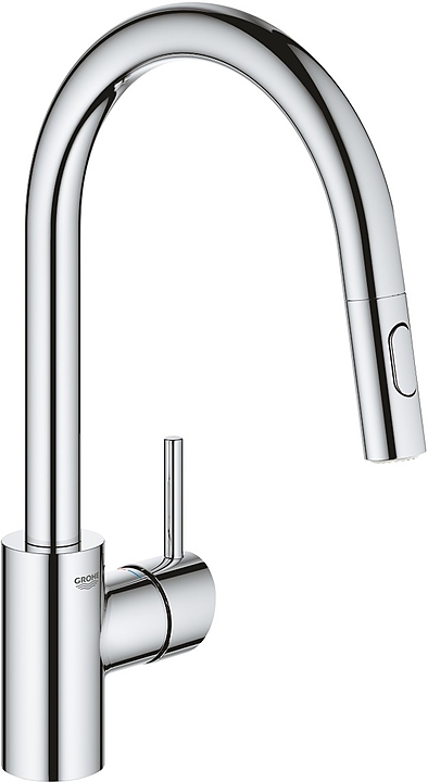 Смеситель для кухни с вытяжным изливом Grohe Concetto 31483002