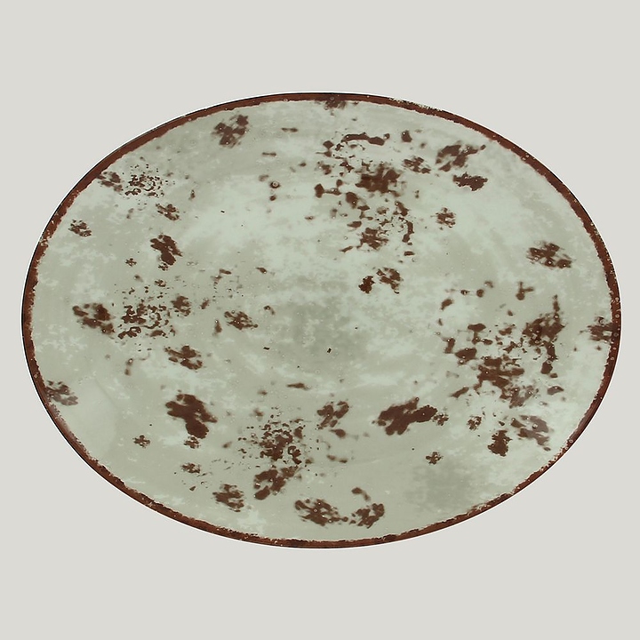 Тарелка овальная плоская RAK Porcelain Peppery NNOP36PGY