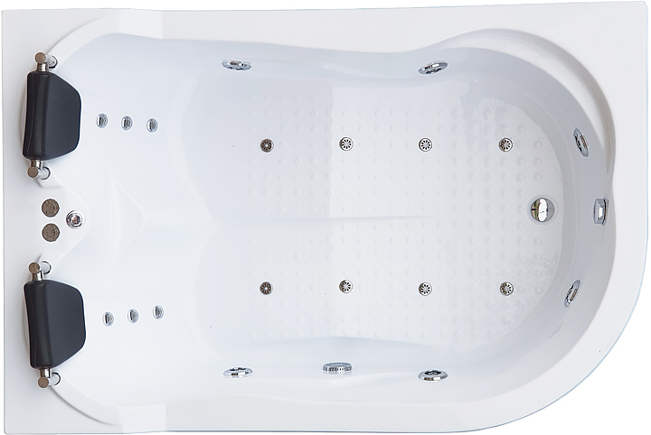 Ванна гидромассажная двойная Royal Bath NORWAY DE LUXE RB331100DL-L 180х120х66 см, акрил