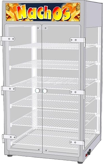 Витрина тепловая для Nachos ТТМ VTN-490-2