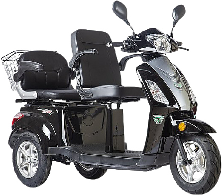 Электроскутер VOLTECO TRIKE L NEW черный