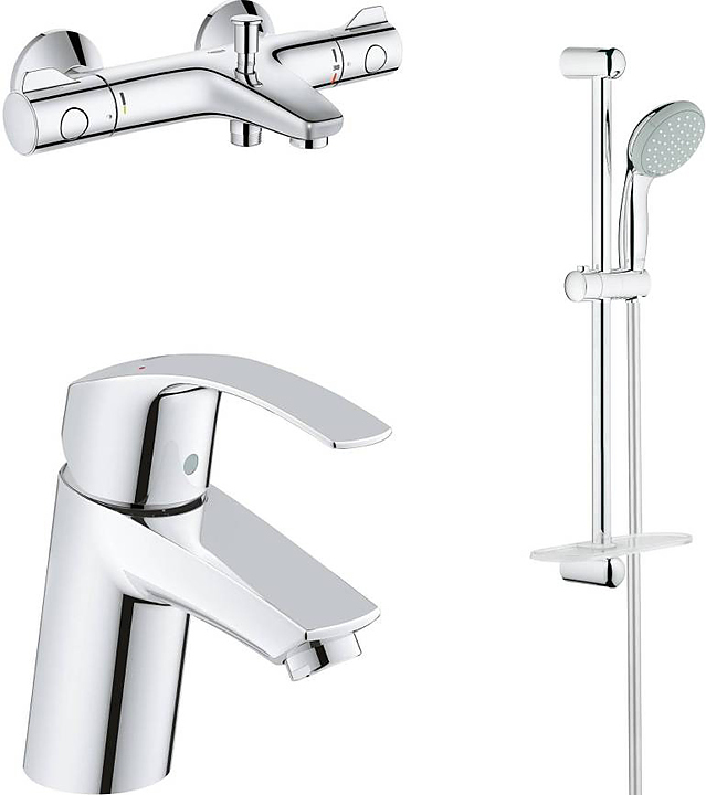 Комплект душевой Grohe Eurosmart 124422