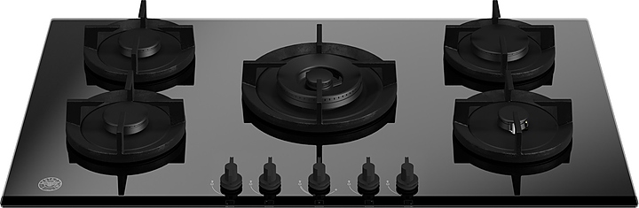 Варочная панель Bertazzoni P905CMODGNE газовая, стекло черное