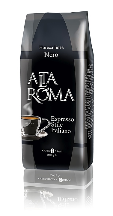 Кофе свежеобжаренный Alta Roma NERO (арабика, робуста, в зернах, 1 кг)