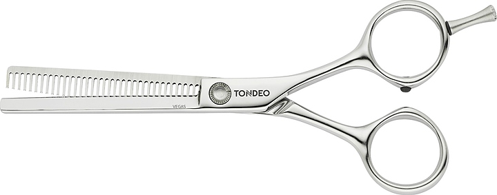 Ножницы парикмахерские Tondeo C 7589 Vegas Offset 5.5" (14 см), 33 зубца