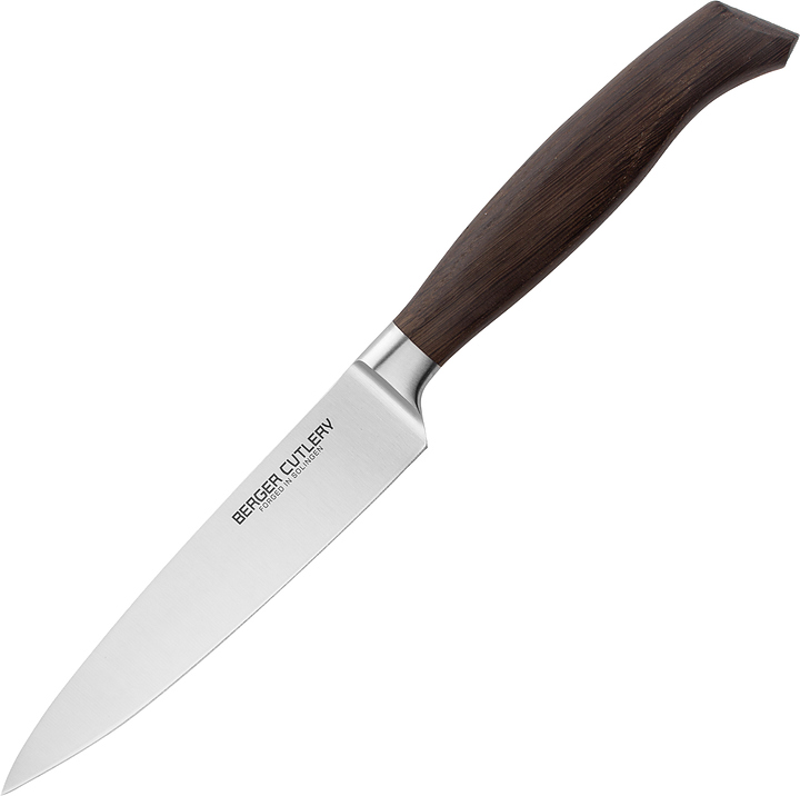 Нож филейный BERGER CUTLERY Ergo Line Smoked Oak BC111616 120 мм