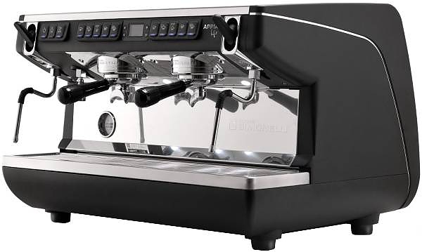 Кофемашина Nuova Simonelli Appia life XT 2gr 220V black+high groups+ economizer + PID