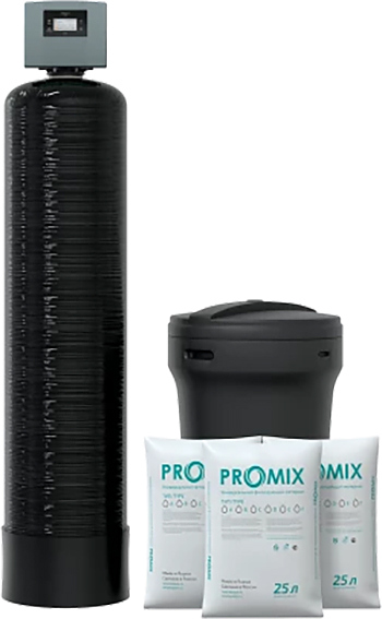 Система умягчения и обезжелезивания SpaceAqua ProMix 1354 V1EWDM (загрузка ProMix С)