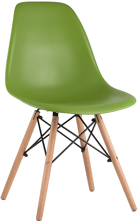 Стул Stool Group DSW зеленый