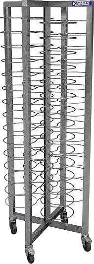 Тележка-шпилька для тарелок КАМИК Шп-430077