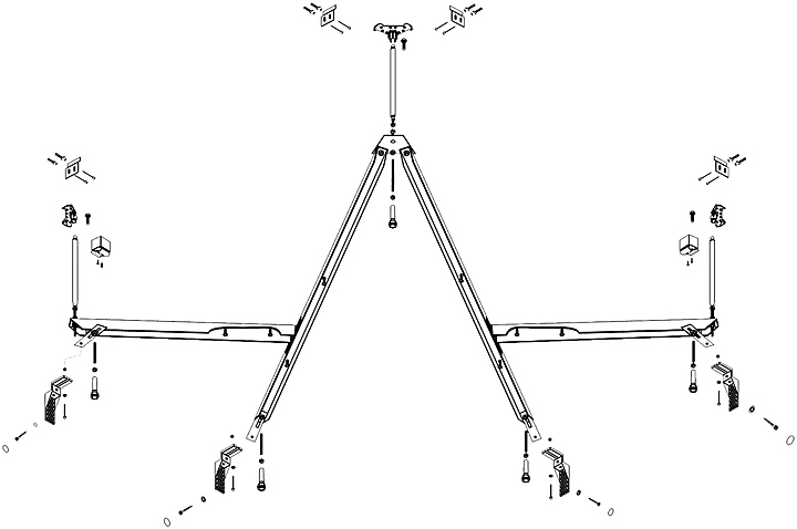 Каркас CEZARES CETINA-140-MF