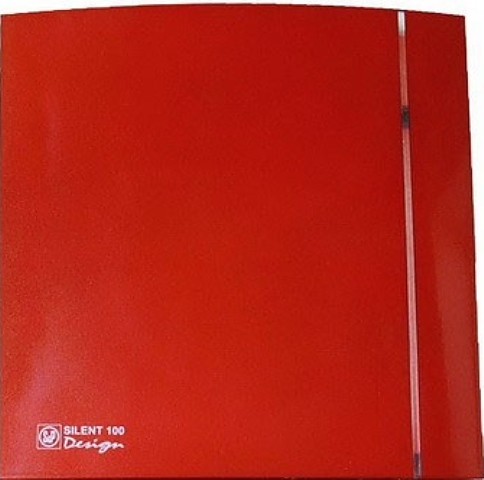 Вентилятор вытяжной Soler & Palau Silent 200 CZ Design Red-4C