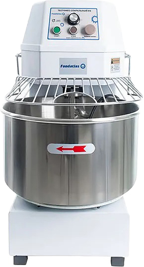 Машина тестомесильная Foodatlas HS-40A Eco графитовая