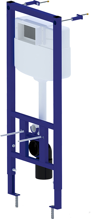 Система инсталляции для подвесного унитаза АНИ Пласт WC1110 без панели смыва и креплений