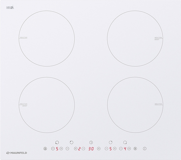 Варочная панель индукционная Maunfeld EVI.594-WH белая