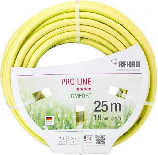 Шланг поливочный Rehau PRO LINE 10976961600, Дв 19 (3/4") бухта 25м