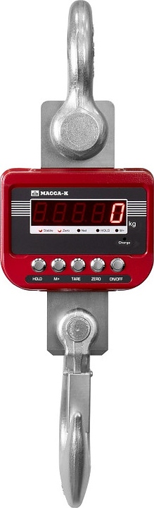 Крановые весы МАССА-К EKM-1500.3/2-W высокоточные c Wi Fi