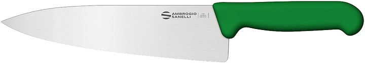 Нож кухонный Sanelli Ambrogio SC49016G 160 мм, зеленый