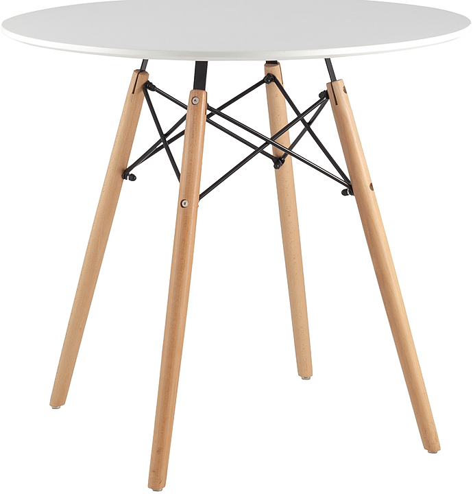 Стол Stool Group DSW D90 белый