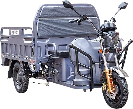 Электроцикл грузовой Rutrike Дукат 1500 60V1000W серый